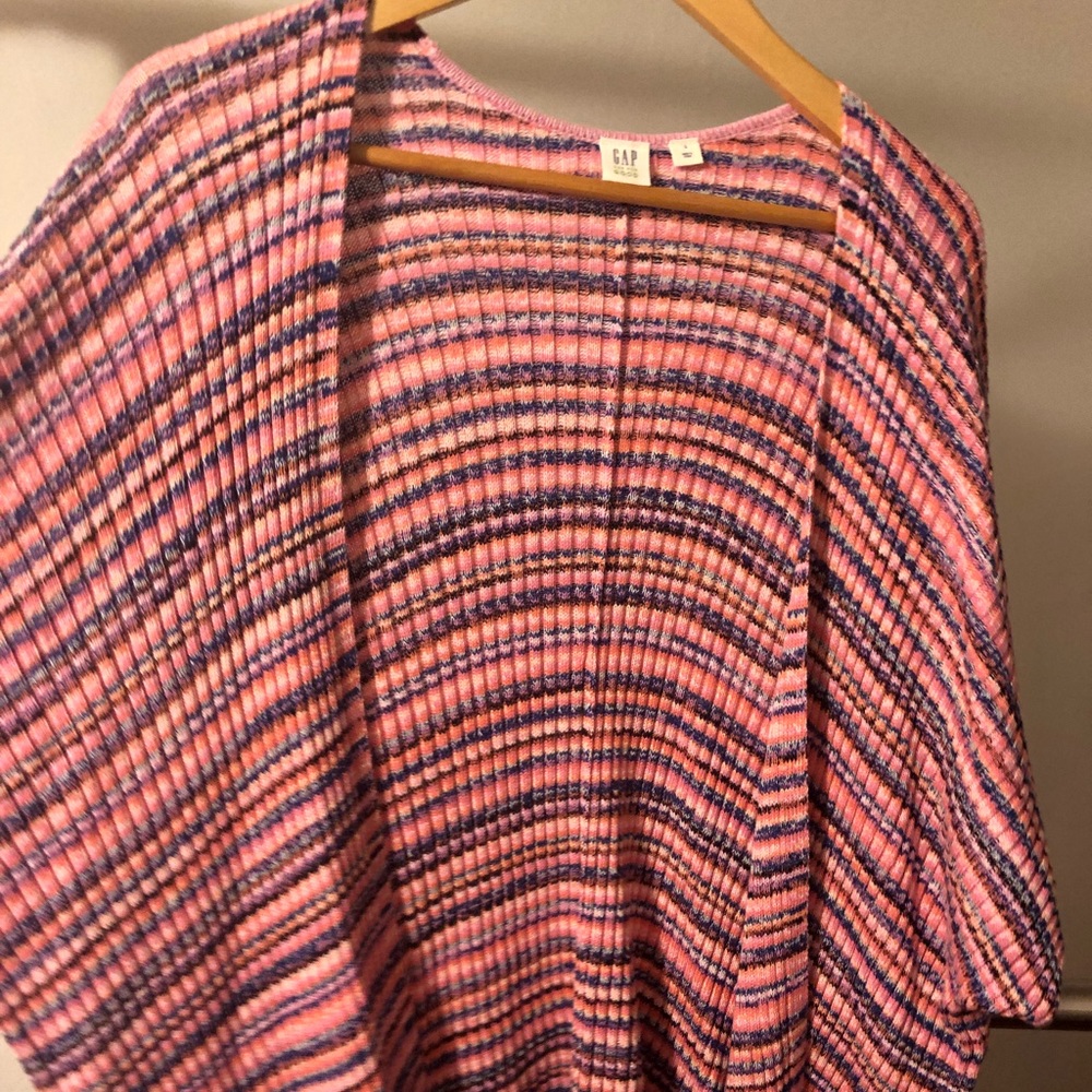 GAP Striped Shrug Sweater
